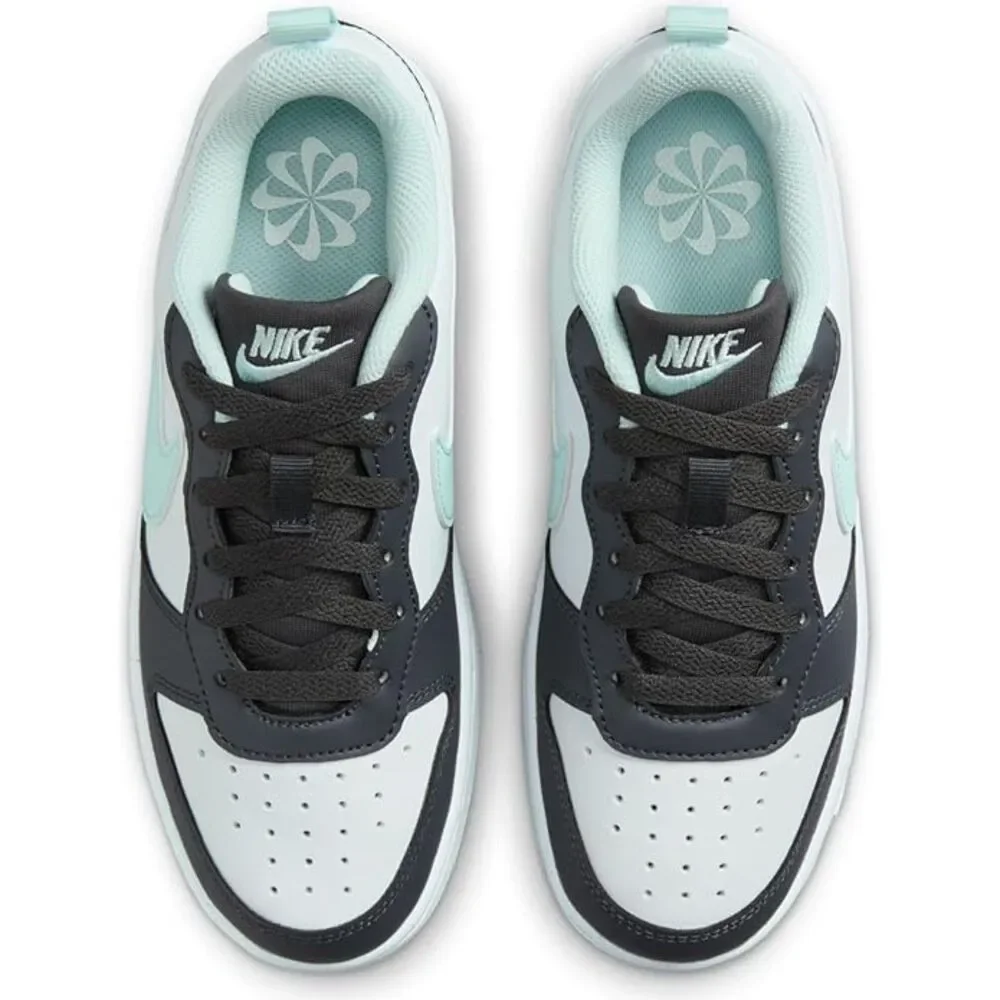 Nike Court Borough Big Kids Shoes, Black Blue White, HQ3258-060, 6.5Y Medium US - Picture 5 of 9